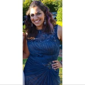 Navy Tadashi Shoji Dress